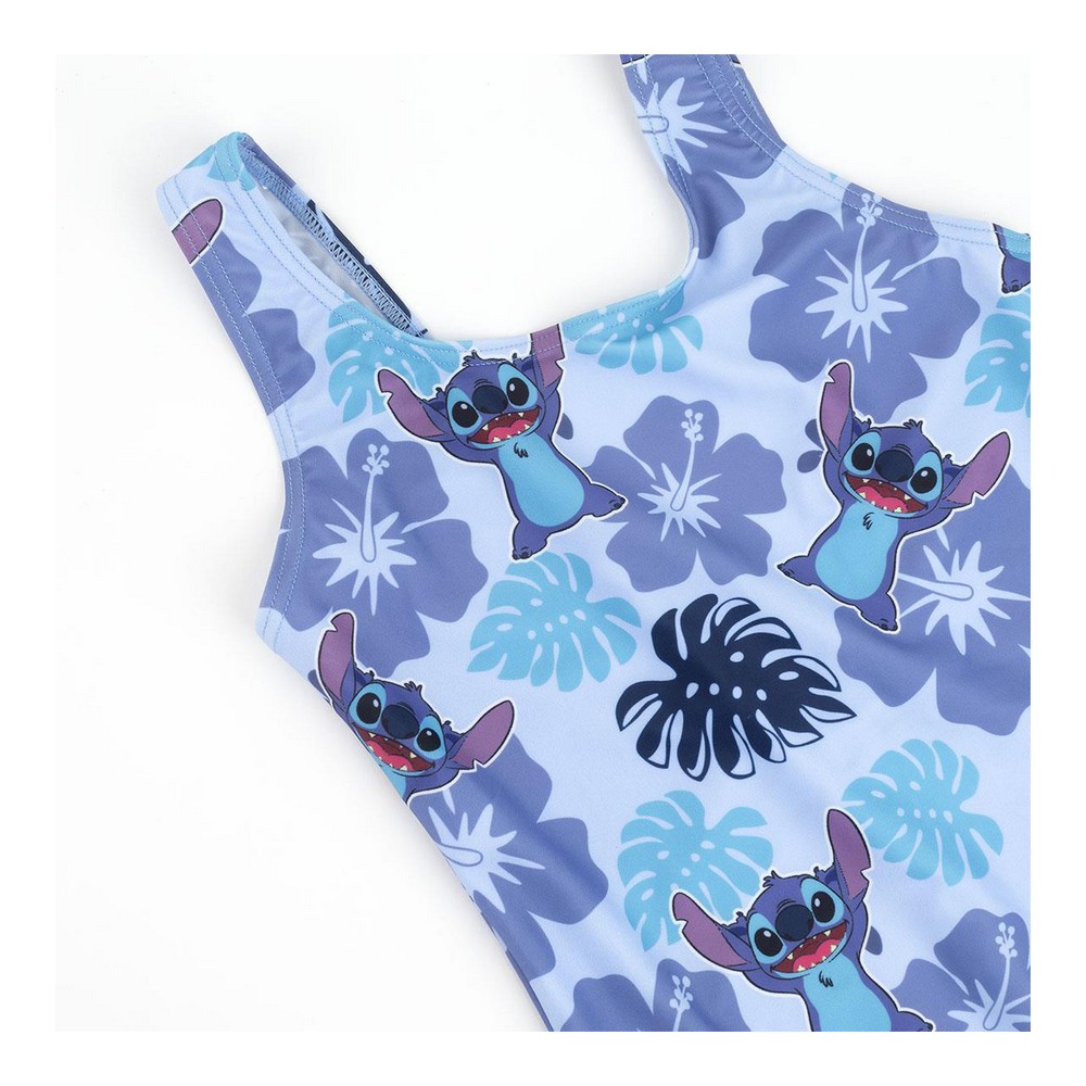 Costume da Bagno Bambina Stitch Azzurro Chiaro