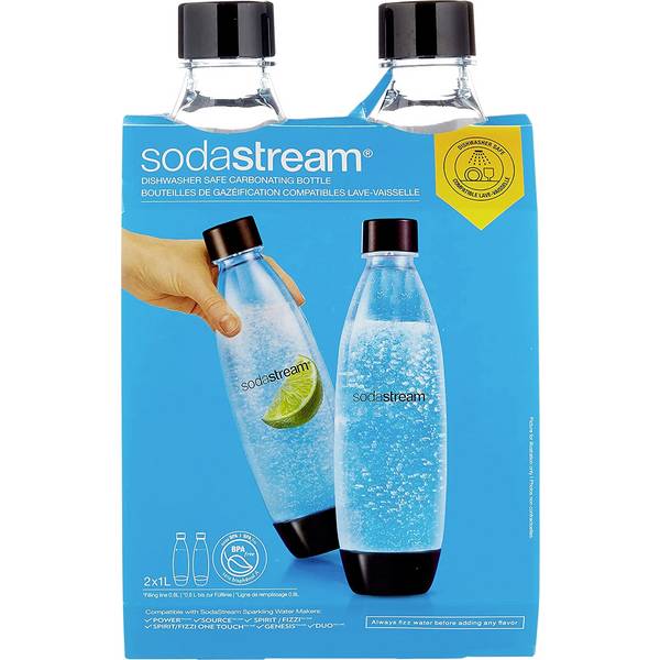 Sodastream Bottiglia in PET Duo Twinpack Fuse 1l DWS