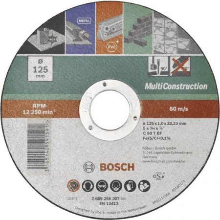 Bosch Accessories ACS 60 V BF 2609256306 Disco di taglio dritto 115 mm 22.23 mm 1 pz.
