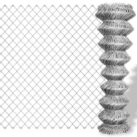 Recinzione in Rete in Acciaio Zincato 25x1