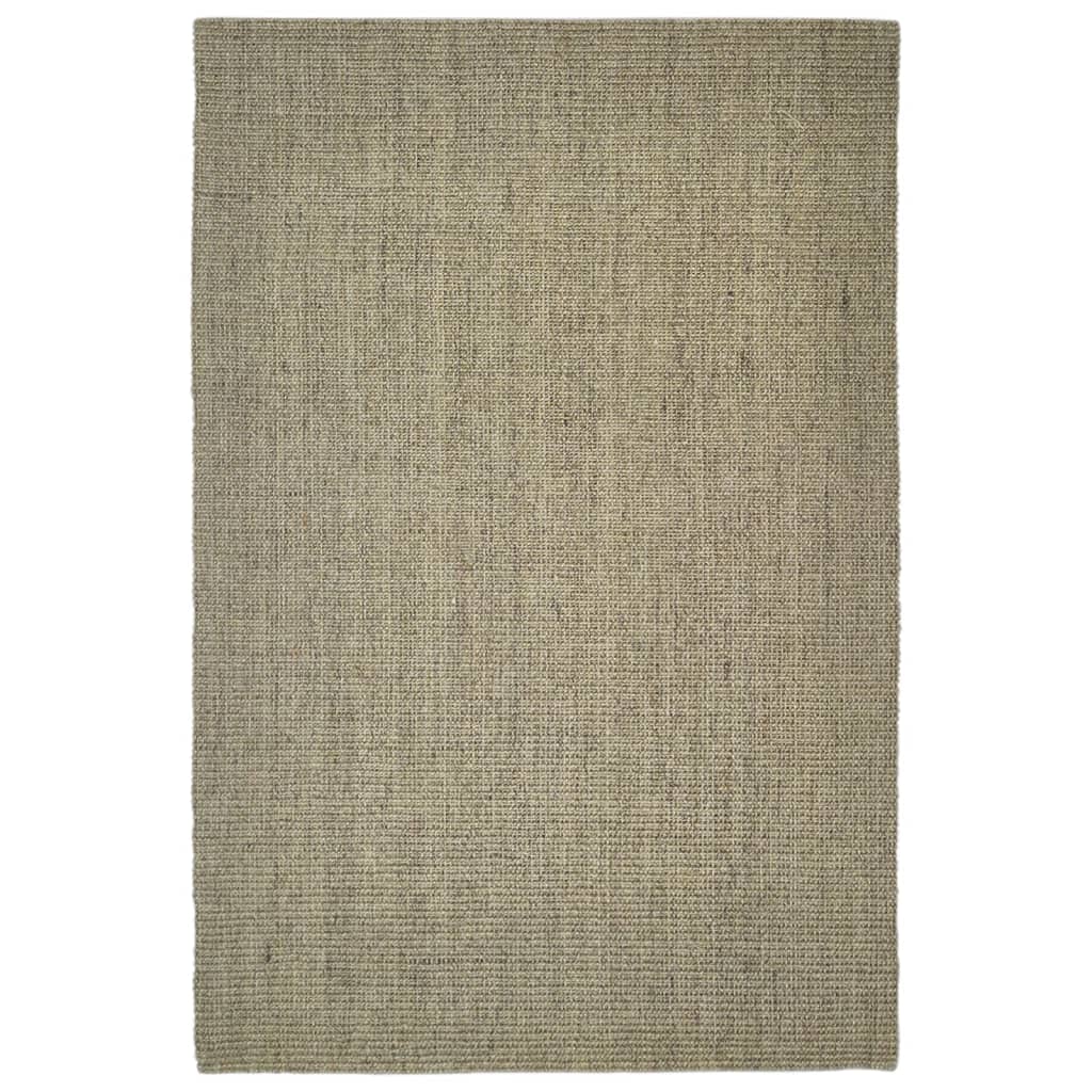 Tappeto in Sisal Naturale 100x200 cm Tortora