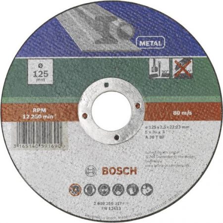 Bosch Accessories A 30 S BF 2609256317 Disco di taglio dritto 125 mm 22.23 mm 1 pz.