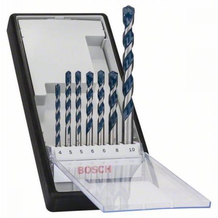 Bosch Accessories CYL-5 2608588167 Acciaio Kit punte per calcestruzzo 7 parti 4 mm