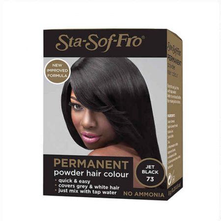 Tintura Permanente Sta Soft Fro Powder Hair Color Black (8 g)