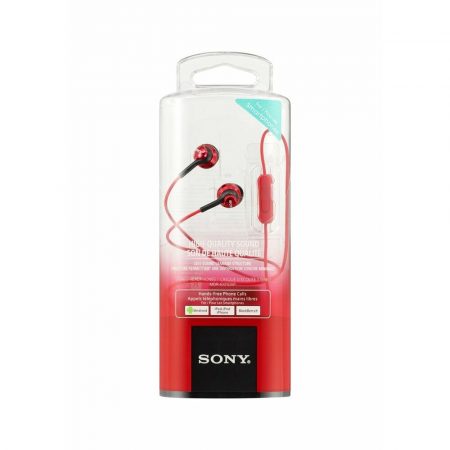 Auricolari con Microfono Sony MDR-EX110AP Rosso