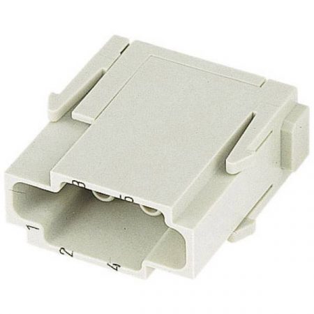 Harting 09 14 006 3001 Inserto maschio Han® C-Modul 6 + PE A crimpare 1 pz.