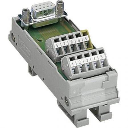 WAGO 289-575 Modulo di interfaccia basetta portacontatti D-SUB 0.08 - 2.5 mm² Poli: 9 Contenuto: 1 pz.