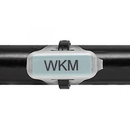 Weidmüller 1610700000-1 WKM 18/43 Segnafili Superficie stampabile: 18 x 40 mm Trasparente 1 pz.