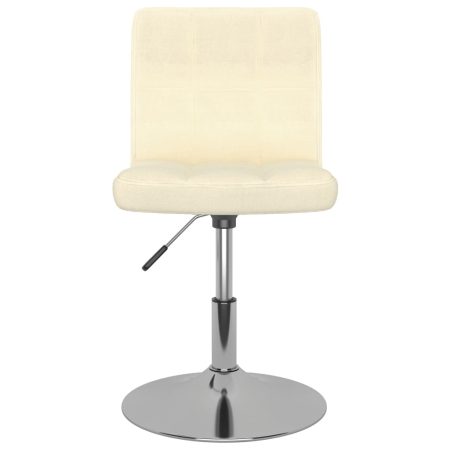 3087460  Swivel Dining Chairs 6 pcs Cream Fabric (334211×3)