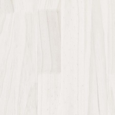 Giroletto Bianco in Legno Massello di Pino 100x200 cm