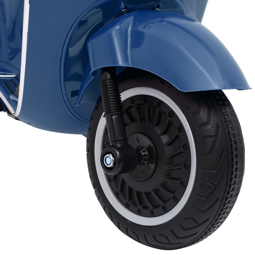 Motocicletta per Bambini Elettrica Vespa GTS300 Blu