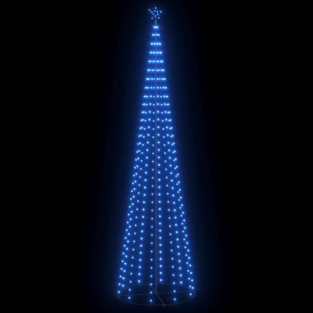 Albero di Natale a Cono con 400 LED Blu 100x360 cm