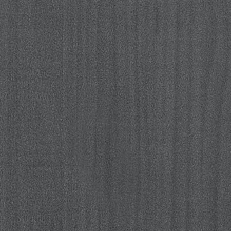 Fioriere da Giardino 2 pz Grigie 70x70x70 cm in Legno di Pino