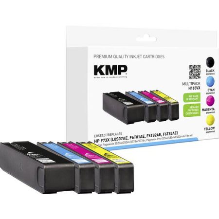 Cartucce combo pack KMP Compatibile sostituisce HP HP 973X Imballo multiplo Nero