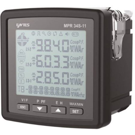 ENTES MPR-34-11-72 Strumento di misura digitale da pannello ENTES MPR-34-11-72 Strumento da incasso multimetro 1x