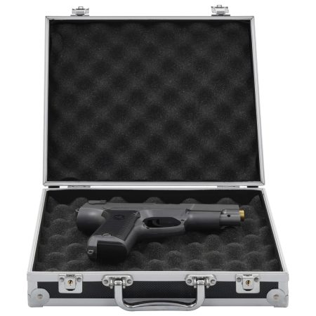 Custodia per Pistola in Alluminio ABS Nera