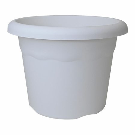 Vaso Plastiken Bianco Ø 35 cm Made in Italy Global Shipping