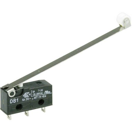 ZF Microinterruttore DB1C-A1RD 250 V/AC 6 A 1 x On / (On) Momentaneo 1 pz.