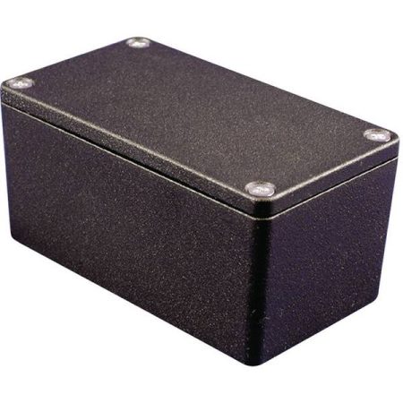 Hammond Electronics 1550Z104BK Contenitore universale 64 x 58 x 35 Alluminio Nero 1 pz.