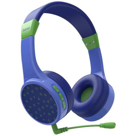 Hama Teens Guard Bambini Cuffie On Ear Bluetooth Stereo Blu headset con microfono