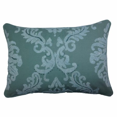 Fodera per cuscino DKD Home Decor 60 x 1 x 40 cm Menta Made in Italy Global Shipping