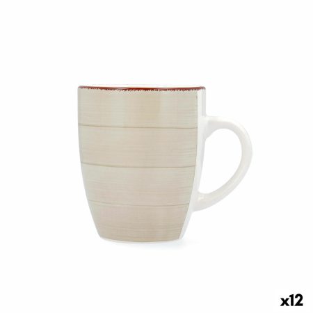 Tazza Quid Vita Morning Colazione Ceramica Beige 350 ml (12 Unità)