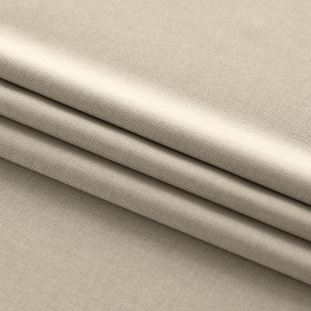 Tenda  CARMENA colore beige stile classico tubo infila tende 5cm con frangia 3 cm  treccia 220x225 homede