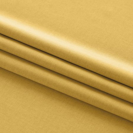 Tenda  CARMENA colore  senape stile classico giallo occhielli di metallo d'oro treccia 140x300 homede