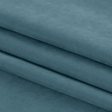 Tenda  MILANA colore blu stile classico tubo infila tende 5cm con frangia 3 cm  ciniglia 220x225 homede