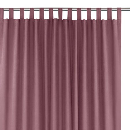 Tenda  MILANA colore lilla stile classico bretelle per tende 10 cm ciniglia 420x175 homede