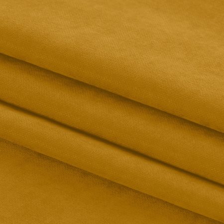 Tenda  MILANA colore  senape stile classico tubo infila tende 5cm con frangia 3 cm  ciniglia 420x270 homede