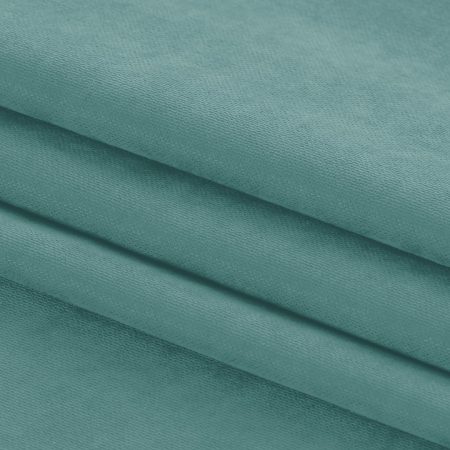 Tenda  MILANA colore turchese stile classico nastro aggrappa tende wawe trasparente 7 cm ciniglia 220x225 homede