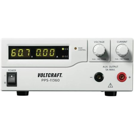VOLTCRAFT PPS-11360 Alimentatore da laboratorio regolabile 1 - 36 V/DC 0 - 5 A 180 W USB