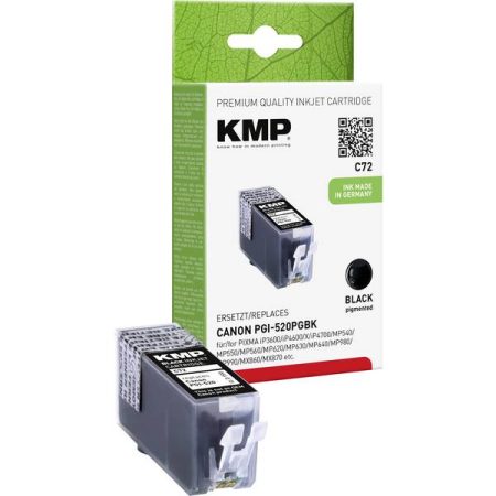 Cartuccia KMP Compatibile sostituisce Canon PGI-520 Nero C72 1508