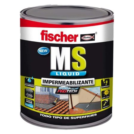 Impermeabilizzazione Fischer MS 534615 Grigio 1 kg Made in Italy Global Shipping