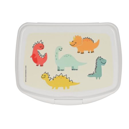 Contenitore per Sandwich Safta Dinos 17 x 6 x 14 cm Crema