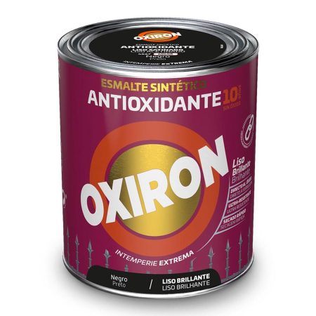 Smalto sintetico Oxiron Titan 5809080 250 ml Nero Antiossidante Made in Italy Global Shipping