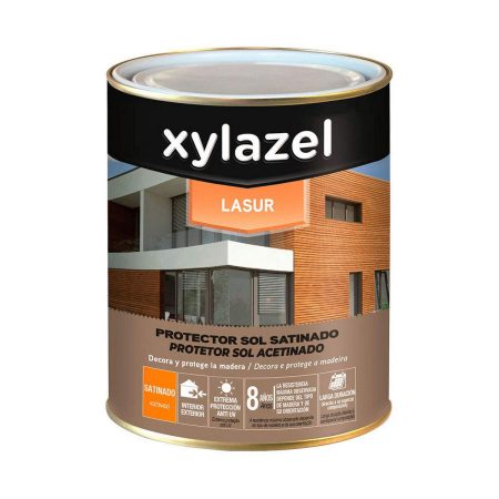 Protettore di superficie Xylazel 5396903 Resistente ai raggi UV Incolore Raso 375 ml Made in Italy Global Shipping
