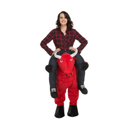 Costume per Adulti My Other Me Ride-On Toro Rosso Taglia unica