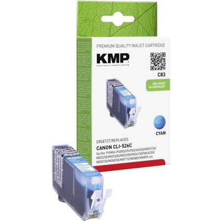 Cartuccia KMP Compatibile sostituisce Canon CLI-526 Ciano C83 1515