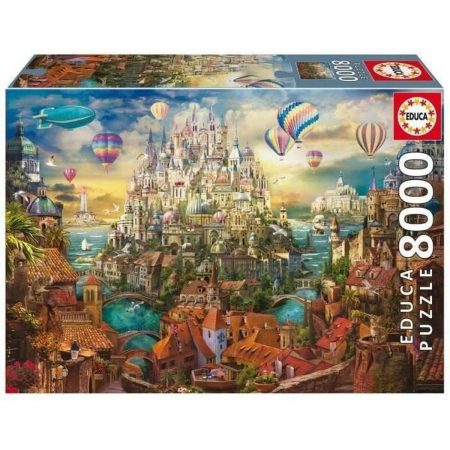 Puzzle Educa City of Reve 8000 Pezzi