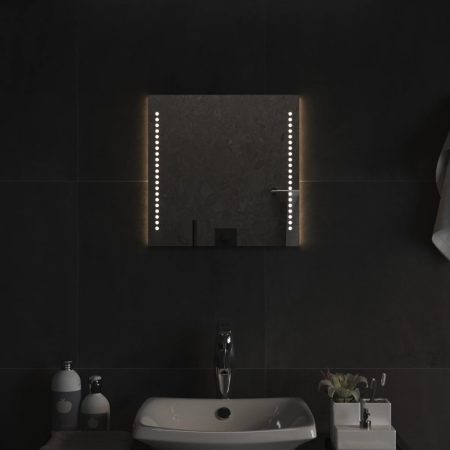 Specchio da Bagno con Luci LED 40x40 cm