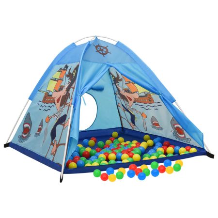 Tenda da Gioco per Bambini Blu 120x120x90 cm