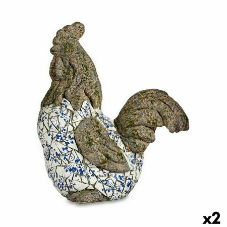 Statua Decorativa da Giardino Gallo Poliresina 22