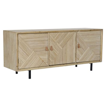 Credenza DKD Home Decor Abete Naturale Metallo Legno MDF (140 x 40 x 62 cm) Made in Italy Global Shipping