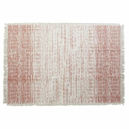 Tappeto DKD Home Decor Beige Arancio Frange 160 x 230 x 1 cm Made in Italy Global Shipping