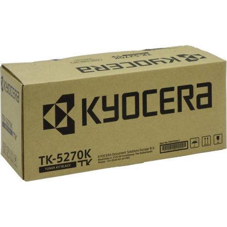 Toner Kyocera TK-5270K Originale 1T02TV0NL0 Nero 8000 pagine