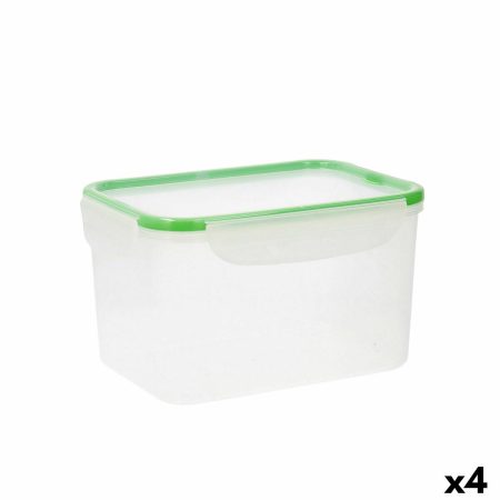 8 L Trasparente Plastica (4 Unità) (Pack 4x)