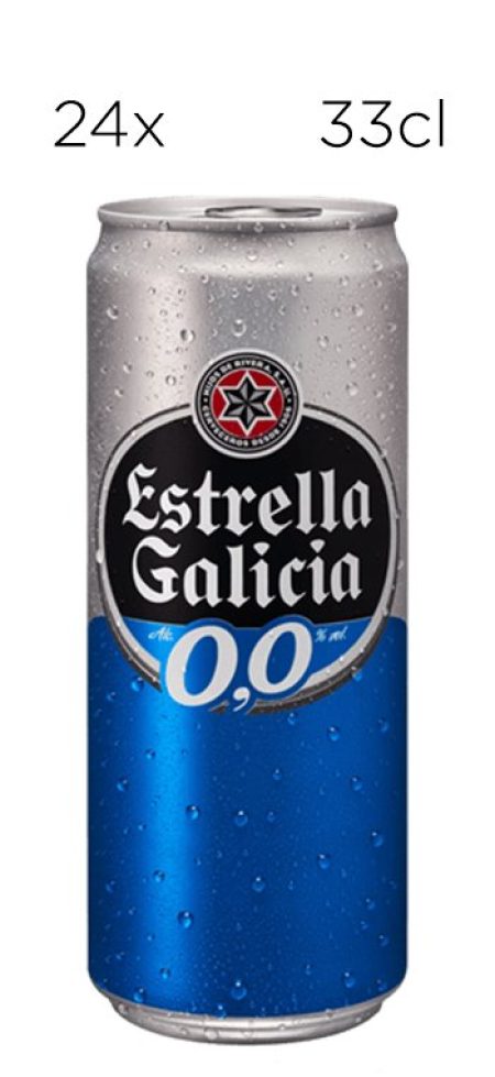 Birra Estrella Galicia Sin Alcohol 0