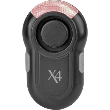 X4-LIFE Allarme tascabile X4-TECH Nero 115 dB 701589